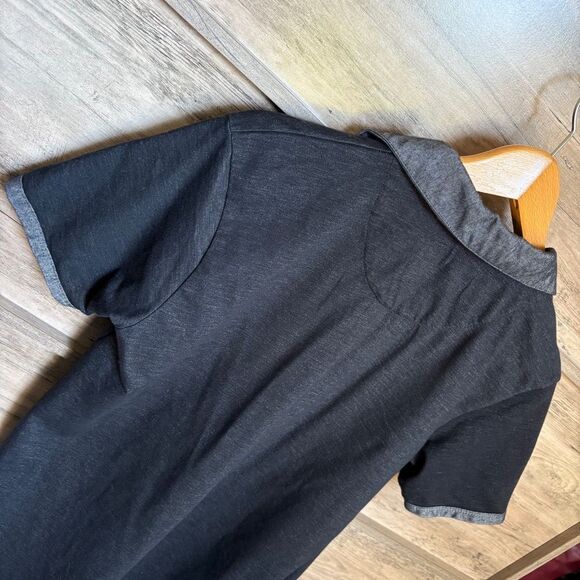 Denim & Flower Ricky Singh Gray Polo Shirt men’s S excellent preworn condition - Picture 9 of 12